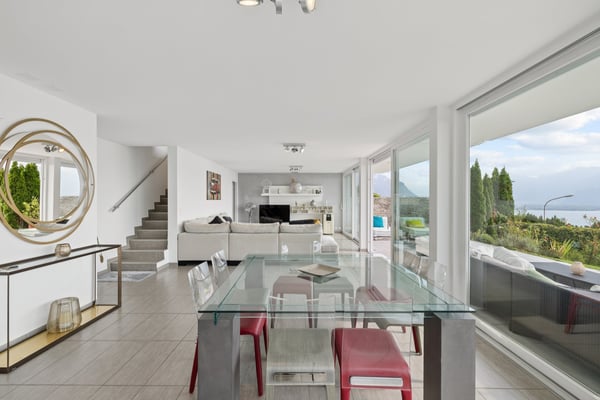 Villa contemporaine meublée avec vue sur le lac 4