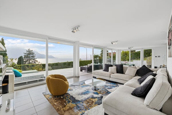 Villa contemporaine meublée avec vue sur le lac 3