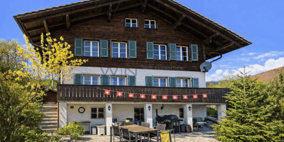 Immobilie in Freimettigen - Freistehendes Haus in ländlicher Lage mit Potenzial - Bild 0