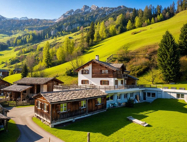 Luxuriöses Chalet im Berg-Design 1