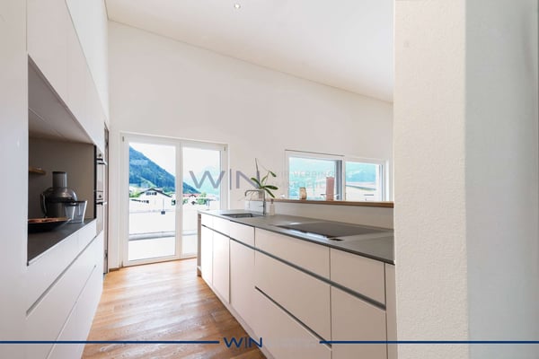 Erhöht über dem Dorf, freier Blick ins Reusstal 3