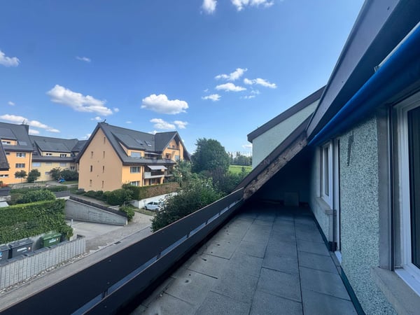 Erhabener Weitblick über die Stadt 1
