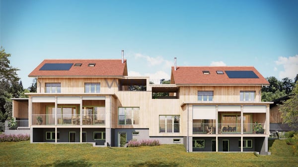 Massivholz-Neubau mit Blick auf den Sarnersee 2
