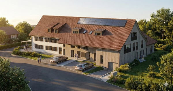 Erstbezug moderne 4.5-Zimmer-Wohnung in Bachs 1