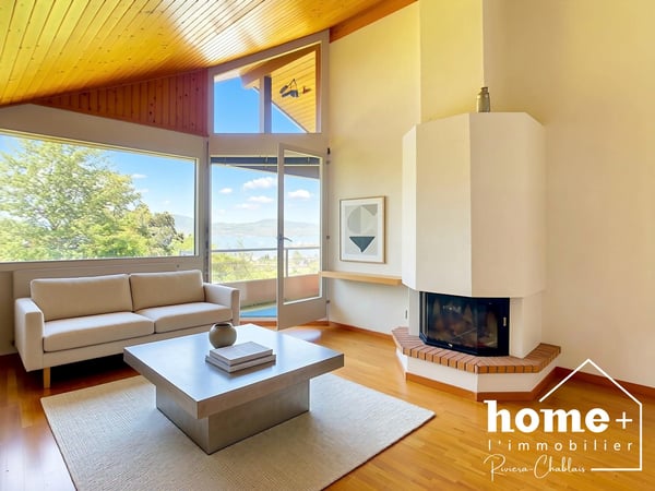 Appartement de 3,5 pièces au calme avec vue dégagée sur le lac 1