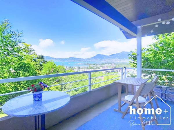 Appartement de 3,5 pièces au calme avec vue dégagée sur le lac 2