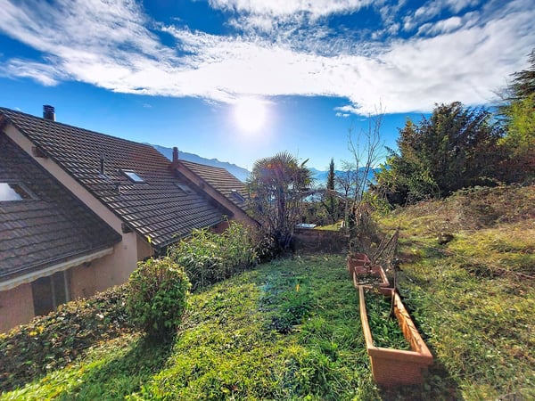 Charmante maison contigue 1.5 P avec grande terrasse et vue lac et montagnes 15