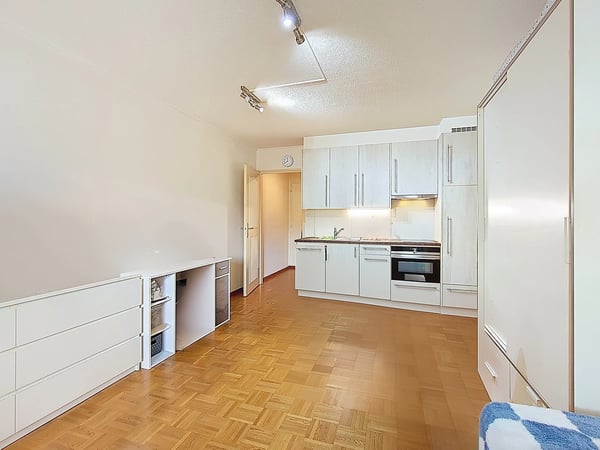 EXCLUSIF ! Charmant studio avec vue dégagée sur la verdure 1