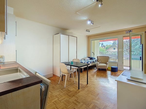 EXCLUSIF ! Charmant studio avec vue dégagée sur la verdure 4