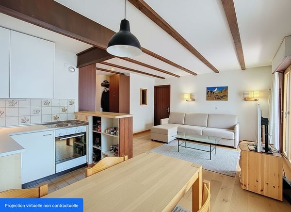 Charmant appartement en attique de 3.5 pièces à Torgon avec terrasse 6