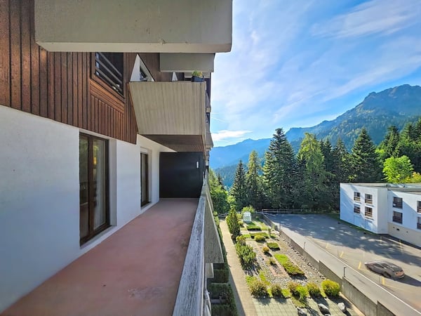 Duplex 3.5P avec grand balcon au coeur de Torgon 1