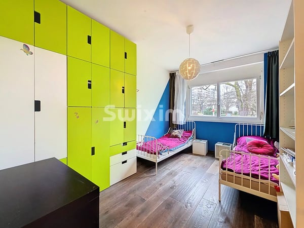 Superbe 5 pièces rez de jardin immeuble Minergie Vieusseux 11