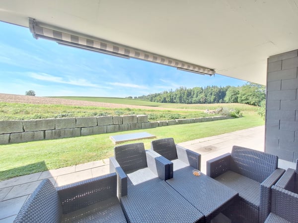 Charmante 1.5-Zi-Gartenwohnung sonnig, naturnah mit viel Privatspäre, zwischen Winterthur und Zürich 5