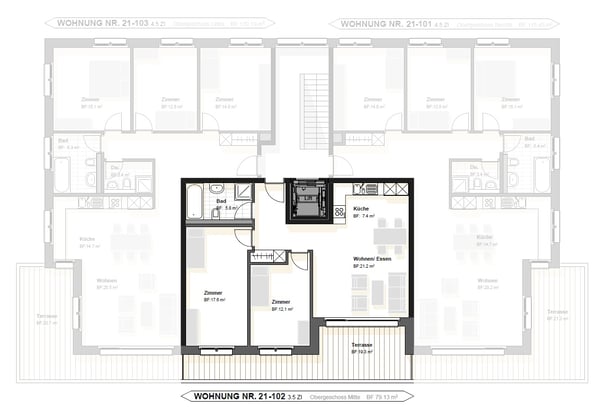 Sonnige Single-Wohnung mit Chic + viel Privatsphäre, zwischen Winterthur und Zürich 11
