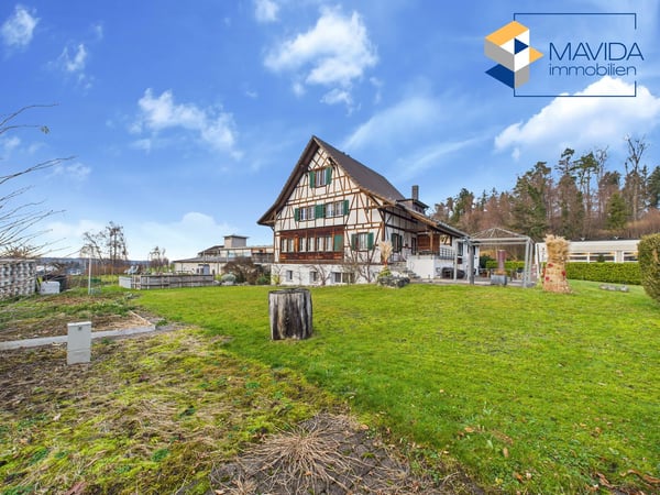 WG - Generationenhaus - 2-Zimmer-Einfamilienhaus mit Garten in Wetzikon, fantastische Aussicht 1