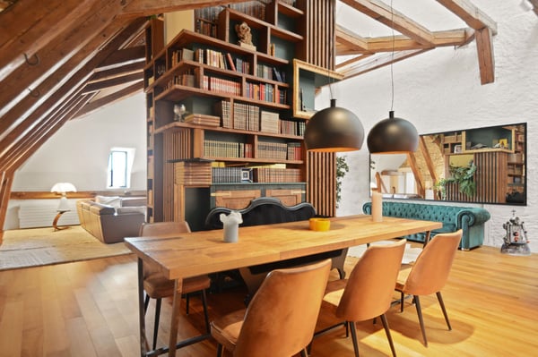 Appartement d’exception au dernier étage d’un château historique à Peseux 5