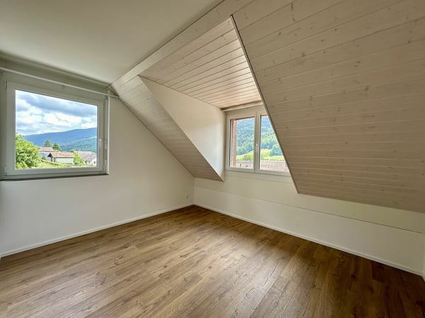 RESERVIERT Neubau 1.5-Zimmer Dachwohnung mit Aussicht ins Grüne A6 6