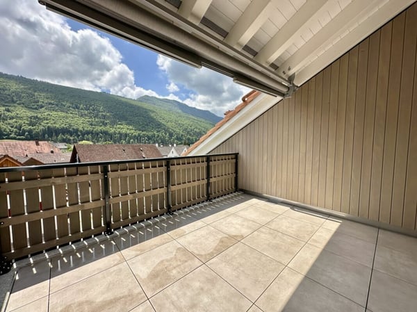 RESERVIERT Neubau 1.5-Zimmer Dachwohnung mit Aussicht ins Grüne A6 11