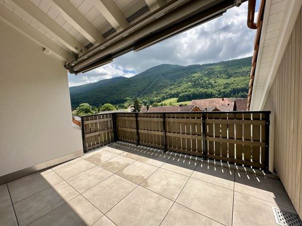 RESERVIERT Neubau 1.5-Zimmer Dachwohnung mit Aussicht ins Grüne A6 12