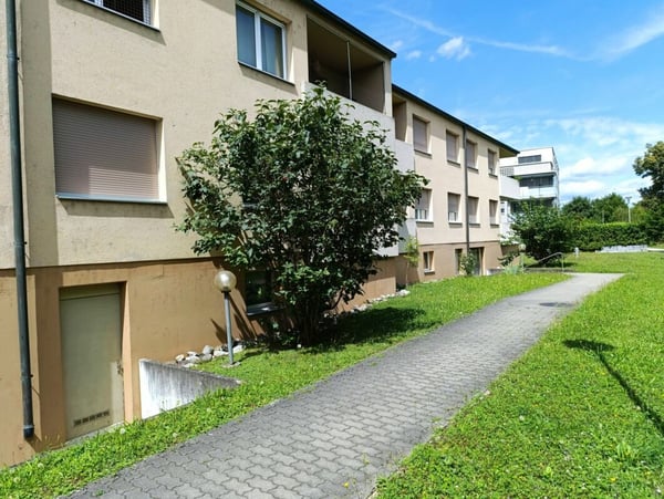 Ihr Platz zum Aufblühen! 1.5-Zimmer Wohnung mit Cheminée & Spielplatz 1