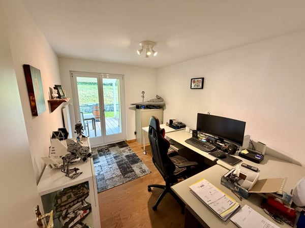 Wohnen im Grünen: Charmantes 1.5 ZImmer Einfamilienhaus mit grossem Grundstück 12