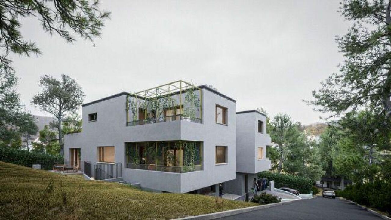 Terreno edificabile attraente con progetto & autorizzazione di costruzione