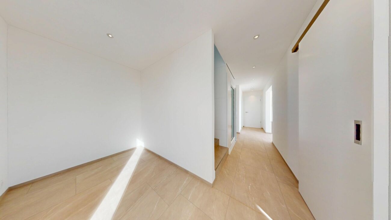 Habitation moderne au niveau le plus élevé - Villa Minergie avec vue sur la montagne
