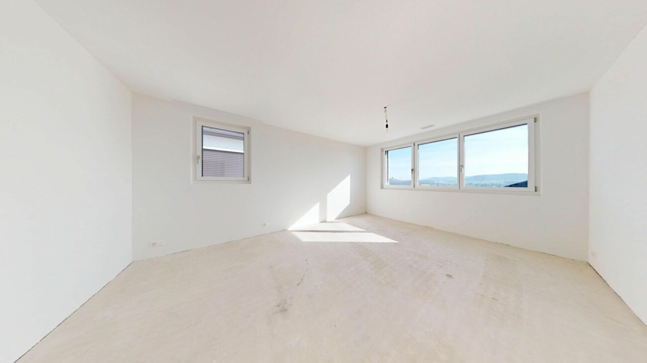 Habitation moderne au niveau le plus élevé - Villa Minergie avec vue sur la montagne