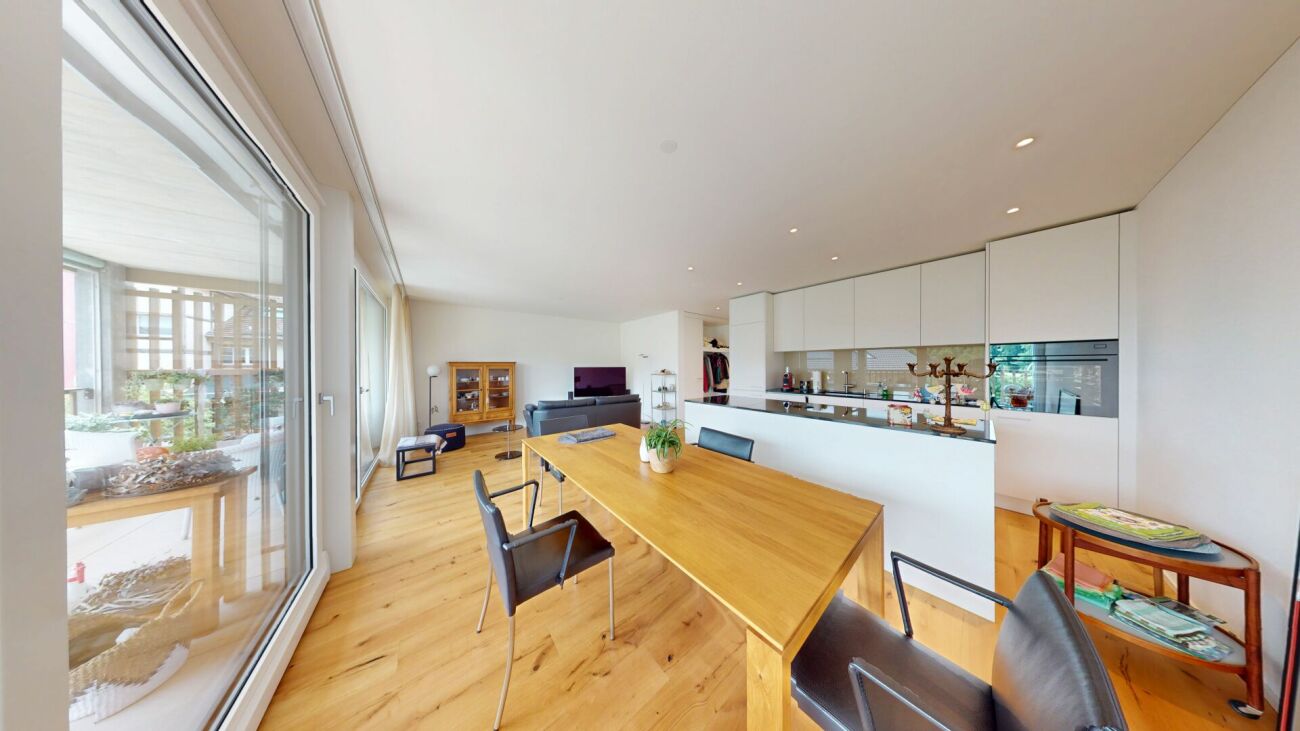 Vermietete 3.5-Zimmer Neubauwohnung mit Naturblick in Vordemwald