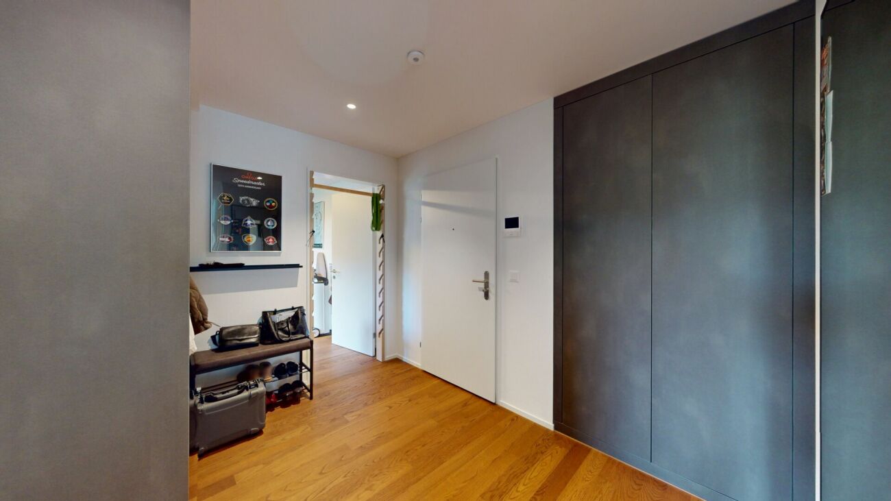 Luxuriöse 3.5-Zimmer Smart-Home-Wohnung mit Wintergarten-Balkon & E-Ladestation in Ballwil