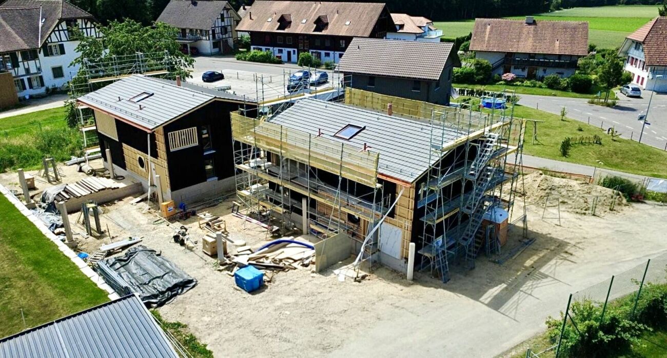 Neubau-Einfamilienhaus mit aussergewöhnlicher Architektur an Top-Lage.