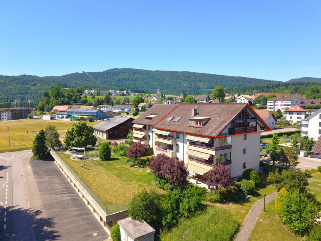 Lichtdurchflutete 4.5-Zimmer-Dachwohnung mit Loft-Charakter in Winznau