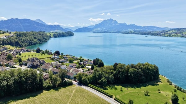 Exklusive 7.5-Zimmer-Wohnung in Greppen - Wohnen mit See- und Bergblick 3