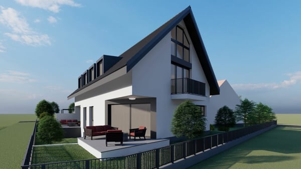 Modernes 6.5 Zimmer Neubau Doppeleinfamilienhaus in familienfreundlicher Lage 6