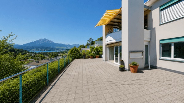 Logenplatz über Luzern 1