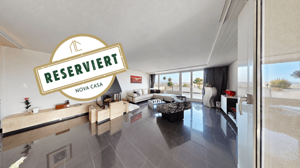 RESERVIERT  5.5 Zimmer Terrassenwohnung mit grosszügigen Aussenflächen & Weitsicht