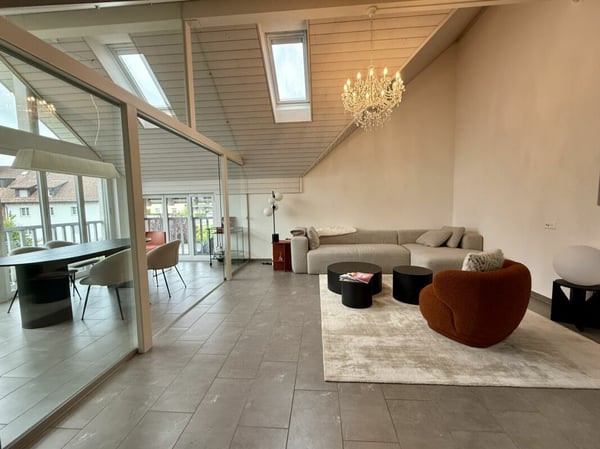 Urban wohnen, entspannt leben - Traumhafte Maisonette in Rümlang 3