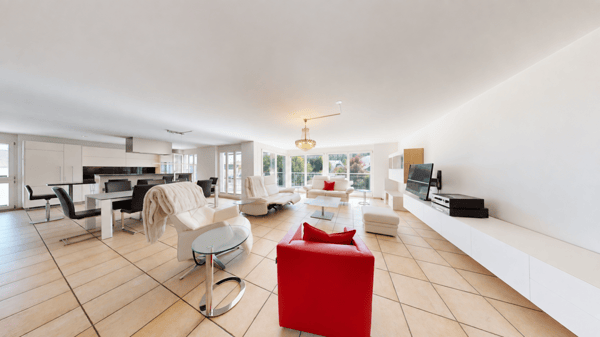 Wohnen wie im EFH auf 170m2 und zwei Terrassen mit Weitblick 3