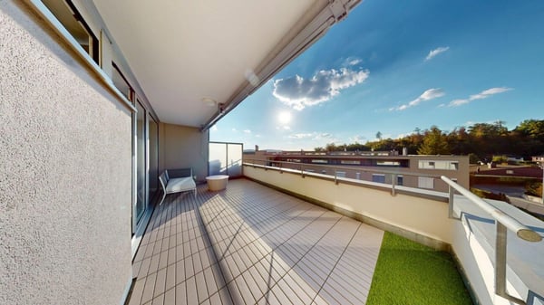 Wohnen wie im EFH! Zwei Etagen, 123m2 und zwei Terrassen