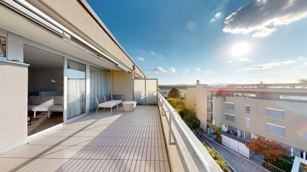 Wohnen wie im EFH! Zwei Etagen, 123m2 und zwei Terrassen 13