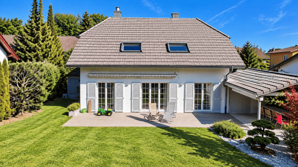 Charmantes Einfamilienhaus mit grosszügigem Garten 2