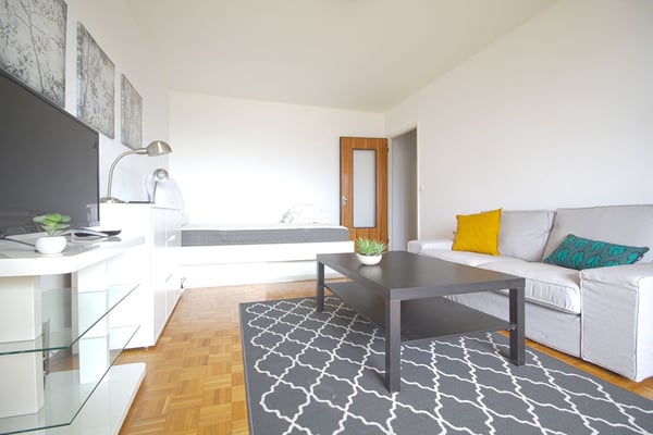 RARE: Lovely 1.5-Room apartment overlooking Geneva/Charmant appartement avec vue de Genève 2