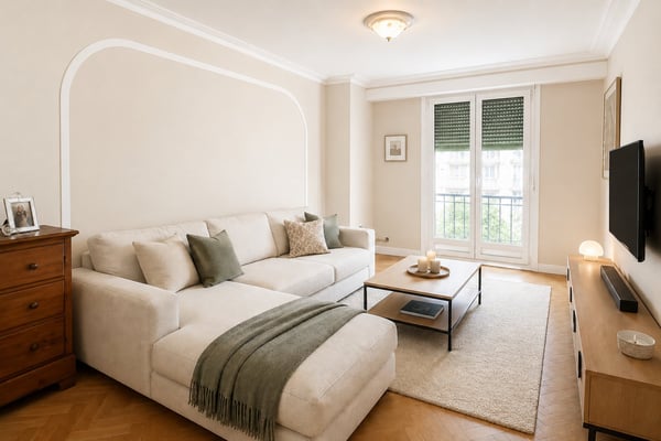 RARE : charmant 3.5 pièces meublé à Poterie / lovely 3.5 room furnished unit perfectly located 2