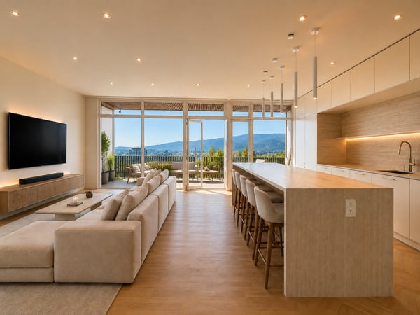 RARE: exceptionnel 5.5 pièces avec vue panoramique Genève/unique 3 bedroom unit overlooking Geneva 7