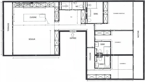 RARE: exceptionnel 5.5 pièces avec vue panoramique Genève/unique 3 bedroom unit overlooking Geneva 16