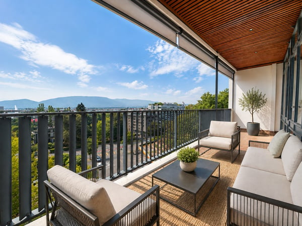 RARE: exceptionnel 5.5 pièces avec vue panoramique Genève/unique 3 bedroom unit overlooking Geneva 3