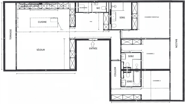 RARE: exceptionnel 5.5 pièces avec vue panoramique Genève/unique 3 bedroom unit overlooking Geneva 19