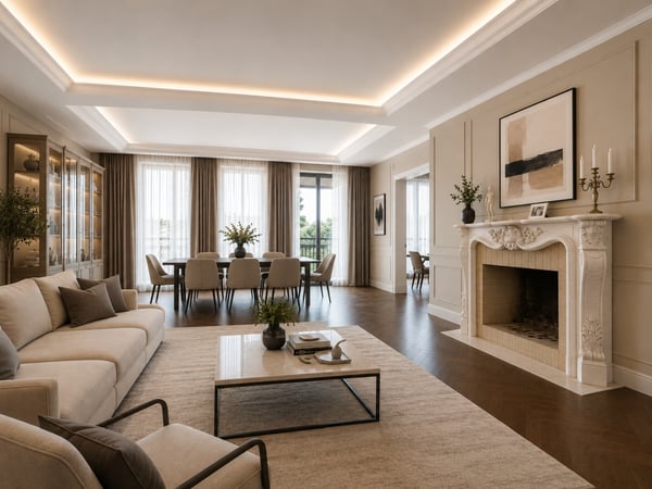 RARE: luxurious 7-Room apartment in a private residence / Magnifique 7 pièces 4