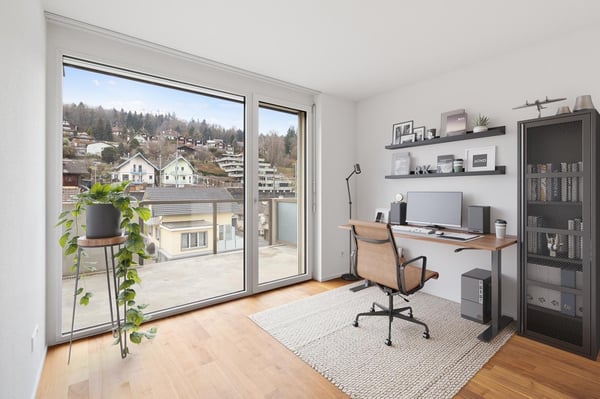 4.5-Zimmer-Penthouse mit 2 Terrassen in Gwatt (Thun) mieten 5
