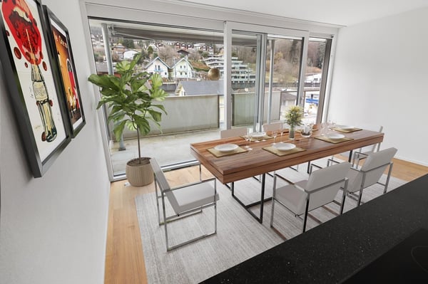 4.5-Zimmer-Penthouse mit 2 Terrassen in Gwatt (Thun) mieten 3